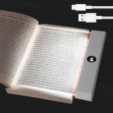چراغ مطالعه کتاب شارژی 2 در 1 با پنل شفاف LED