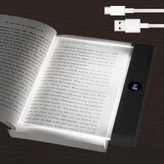 چراغ مطالعه کتاب شارژی 2 در 1 با پنل شفاف LED