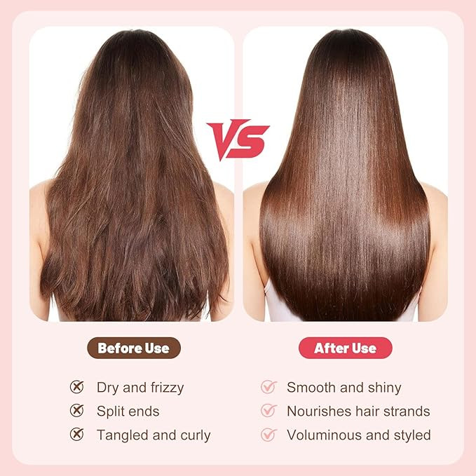 برس حرارتی شارژی جیبی صافکننده و حالتدهنده مو